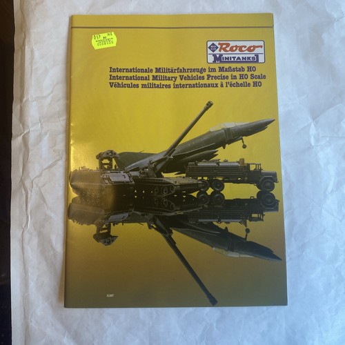 Roco minitanks katalog 1989 - minitanks,