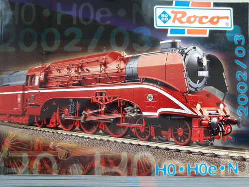 Roco katalog 2002 2003 h0e - h0,