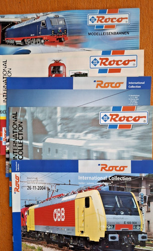 Roco modelleisenbahn kataloge - roco,