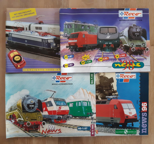 Roco modellbahn kataloge news - roco, modellbahn-kataloge