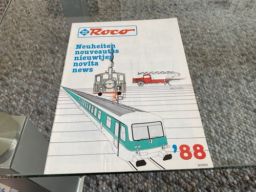 Roco neuheiten katalog - roco, 1988