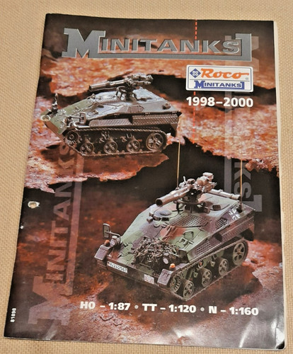 Roco minitanks katalog - katalog, 1998