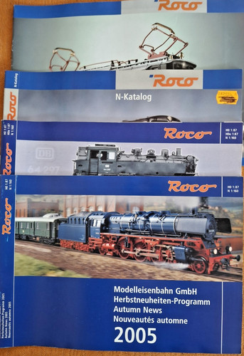 Roco modelleisenbahn katalog - roco,