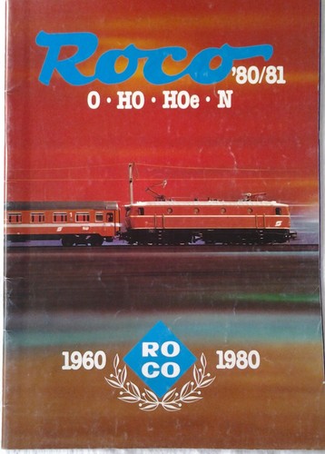 Roco katalog 1980 - roco,