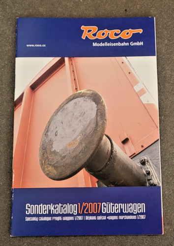 Roco prospekt güterwagen - prospekt,