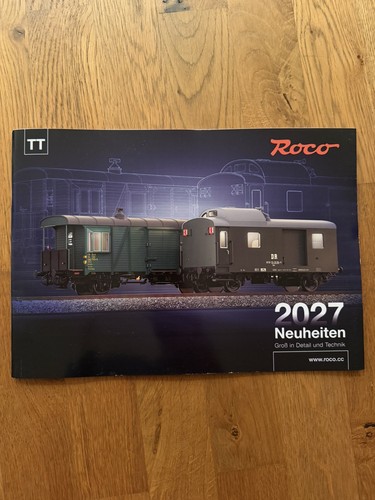 Roco katalog 2027 - tt, neuheiten