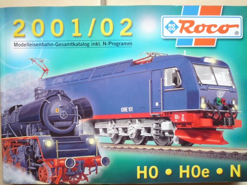 Roco katalog 2001 - roco, 2001/2002