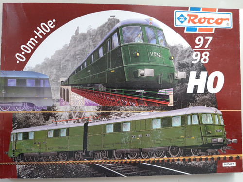 Roco katalog 1997 - katalog,