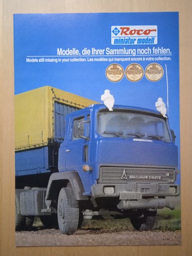 Katalog roco modelle 1988 - katalog, ho