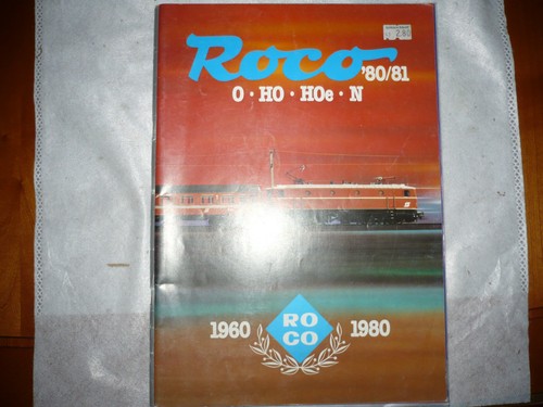 Roco katalog von 1980 - katalog,