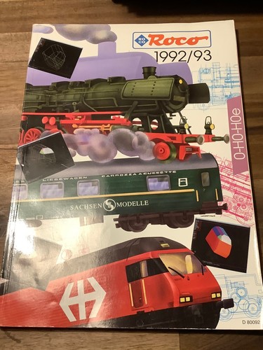 Katalog roco 1992 - katalog, 1992/93